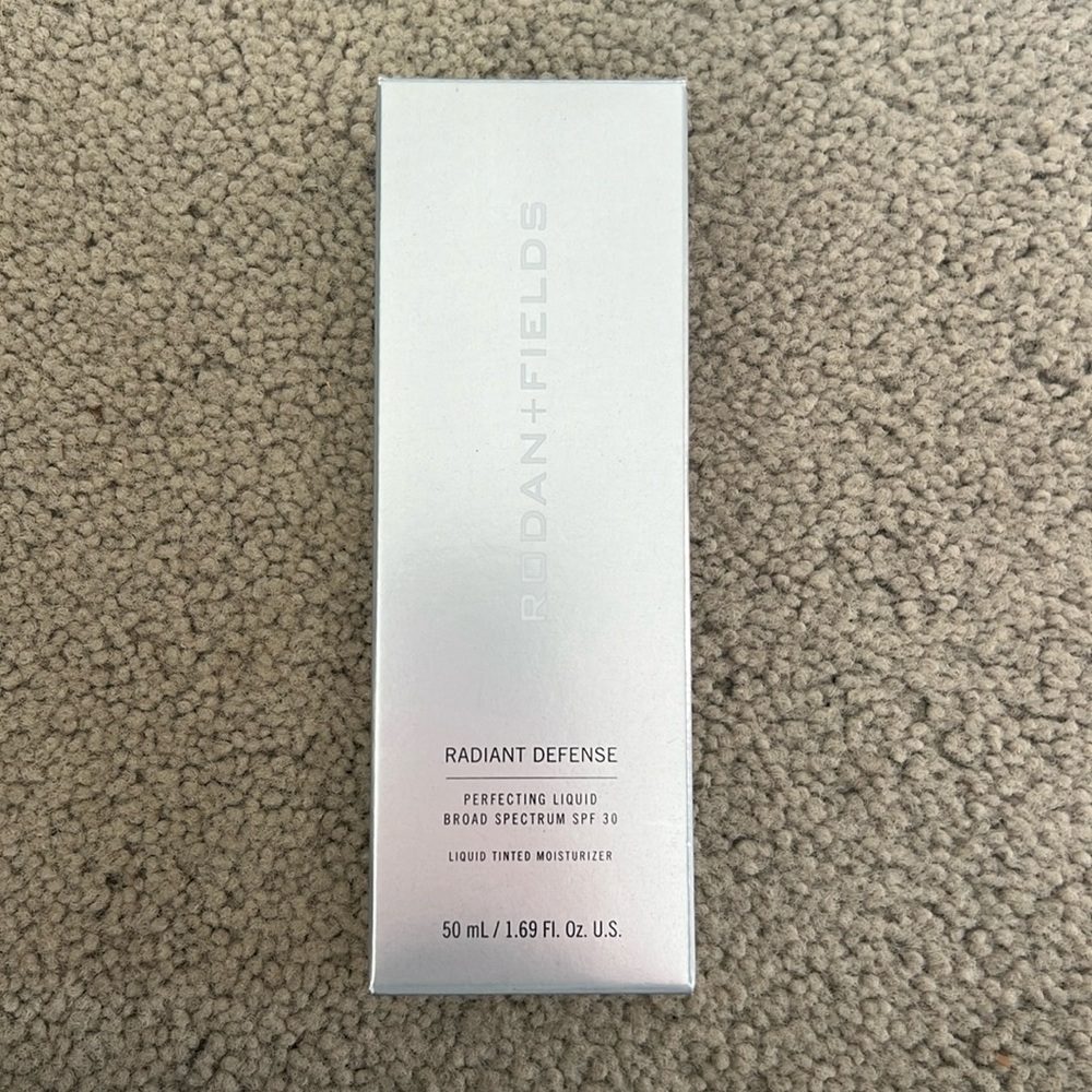 Rodan + Fields Radiant Defense Liquid Tinted Moisturizer Broad Spectrum SPF 30!